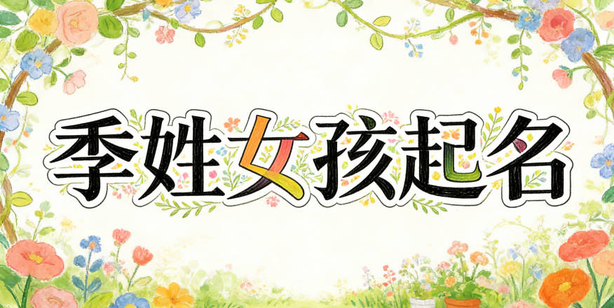 季姓女孩起名大全