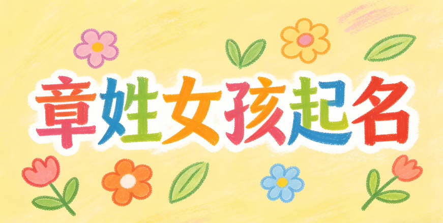 章姓女寶寶取名寶典