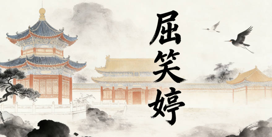 屈笑婷，笑代表積極開朗，婷代表優(yōu)雅大方