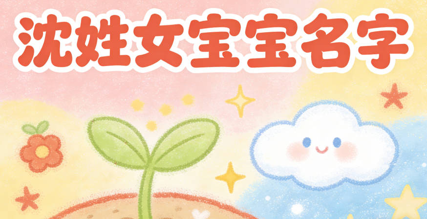 寓意吉祥的沈姓女寶寶名字精選