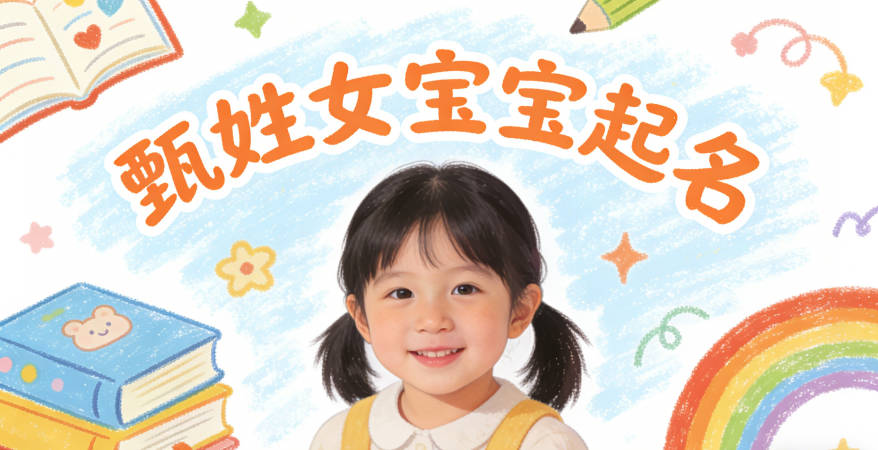 甄姓好聽順口的女孩名字