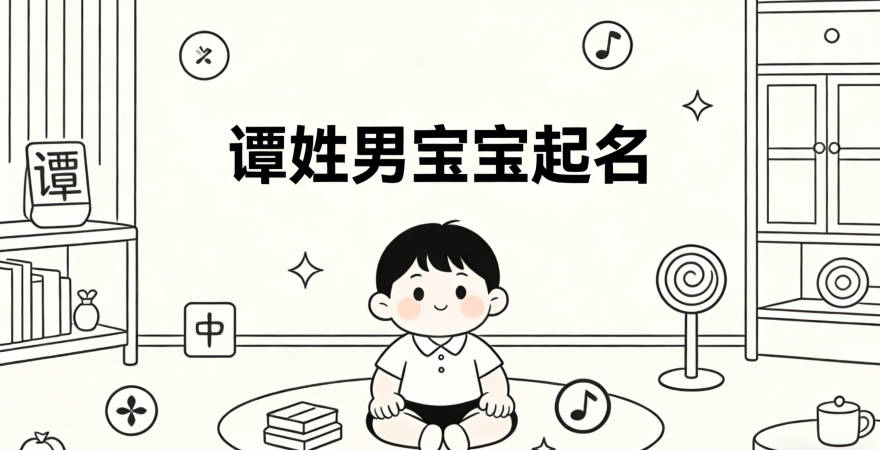 譚姓男寶寶起名寓意好的名字推薦