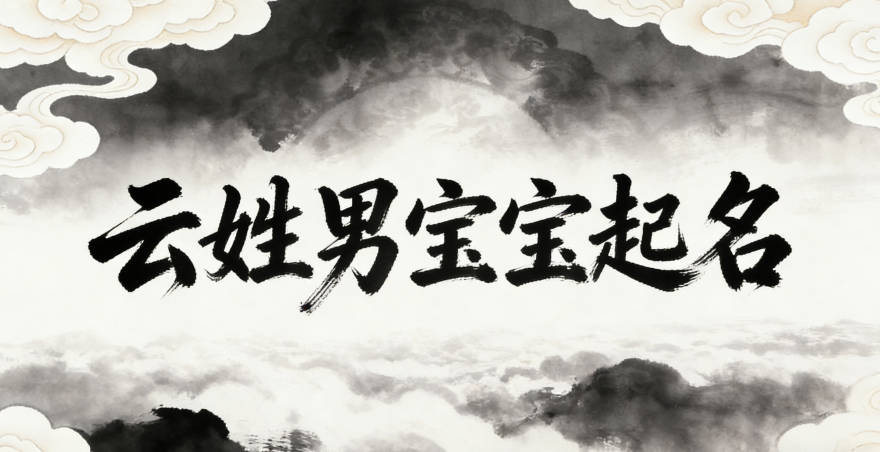 云姓男寶寶起名大氣穩重