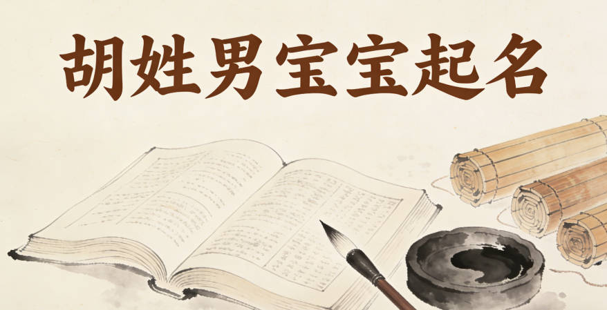 胡姓男寶寶起名順口響亮