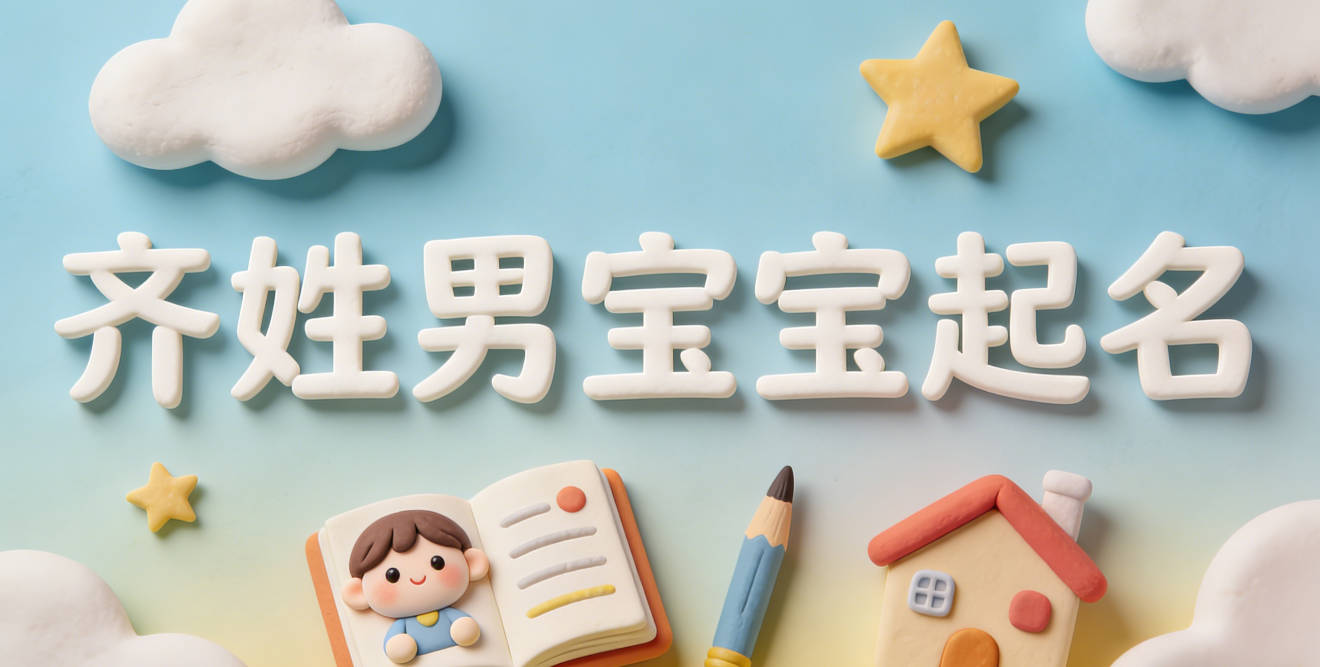 齊姓男寶寶起名順口又大氣