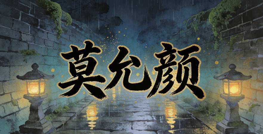 莫允顏，允是常用字，有守信寬厚的意思，顏指容顏美好