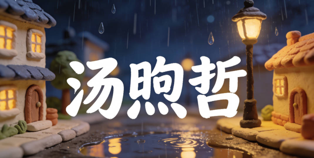 湯煦哲，煦是溫暖，哲是智慧