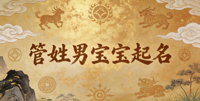 管姓男寶寶起名寓意聰明才智